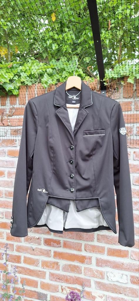 FairPlay wedstrijd jasje - maat 38 - zwart, Ophalen of Verzenden, Zo goed als nieuw, Dressuur, Bovenkleding
