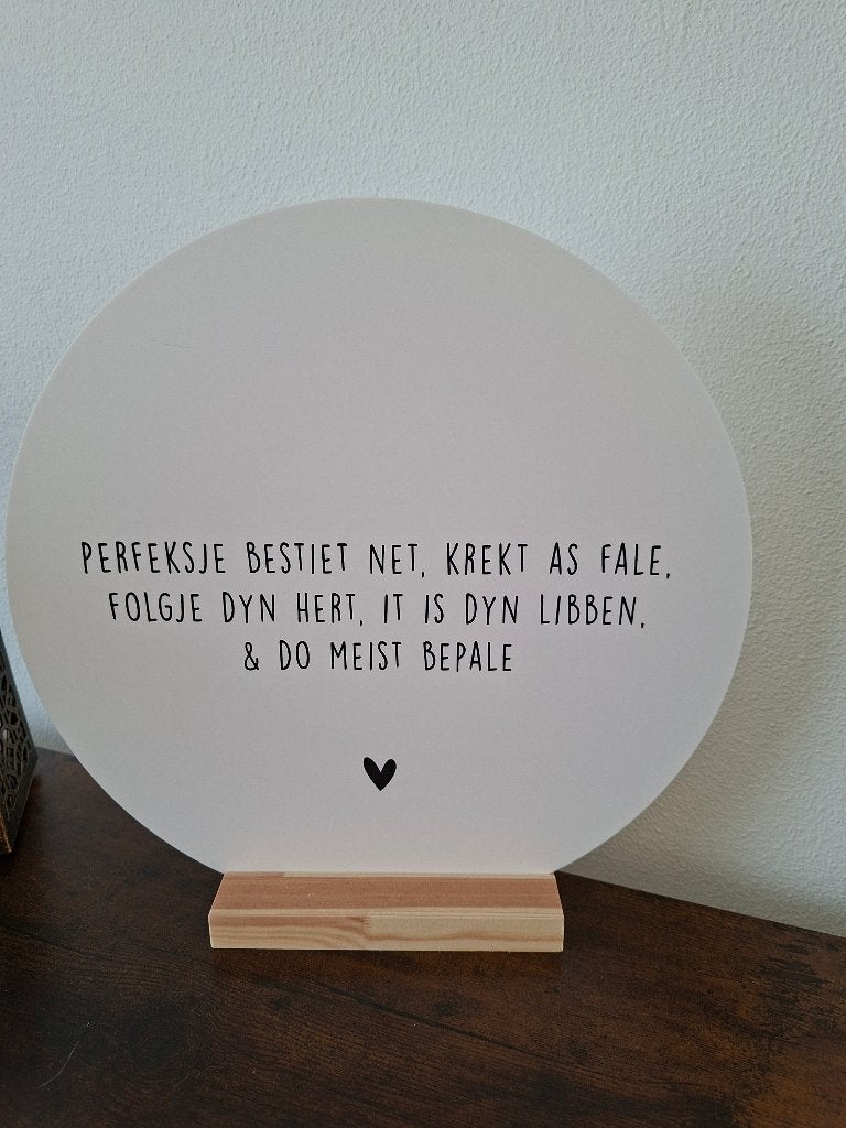 Tekstbord met houder, Ophalen, Tekstbord, Inclusief standaard, Zo goed als nieuw