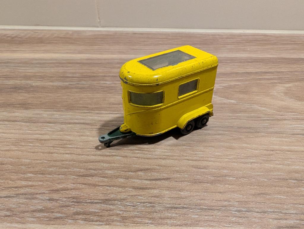 Pony trailer - modelauto Matchbox nr. 43, Ophalen of Verzenden, Gebruikt, Auto