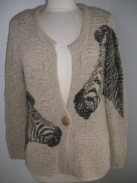 BONITA vest zand met zebra maat L - nieuw -, Kleding | Dames, Maat 38/40 (M), Beige, Nieuw, Bonita