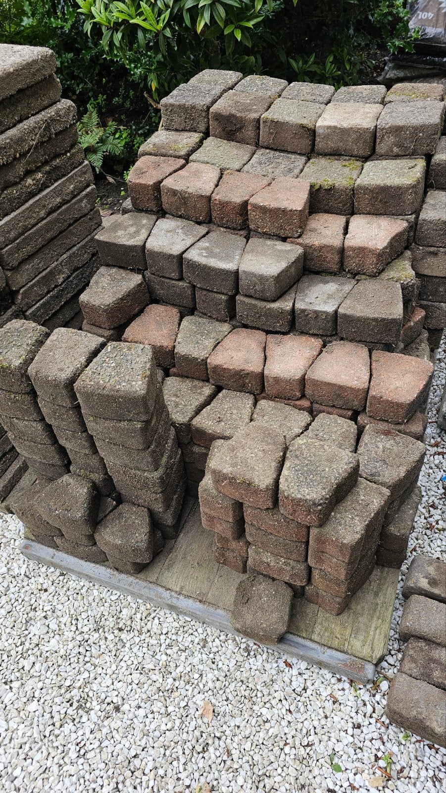 Gebruikte betonnen straatstenen voor cirkel, Ophalen, Gebruikt, Klinkers, Minder dan 5 m²