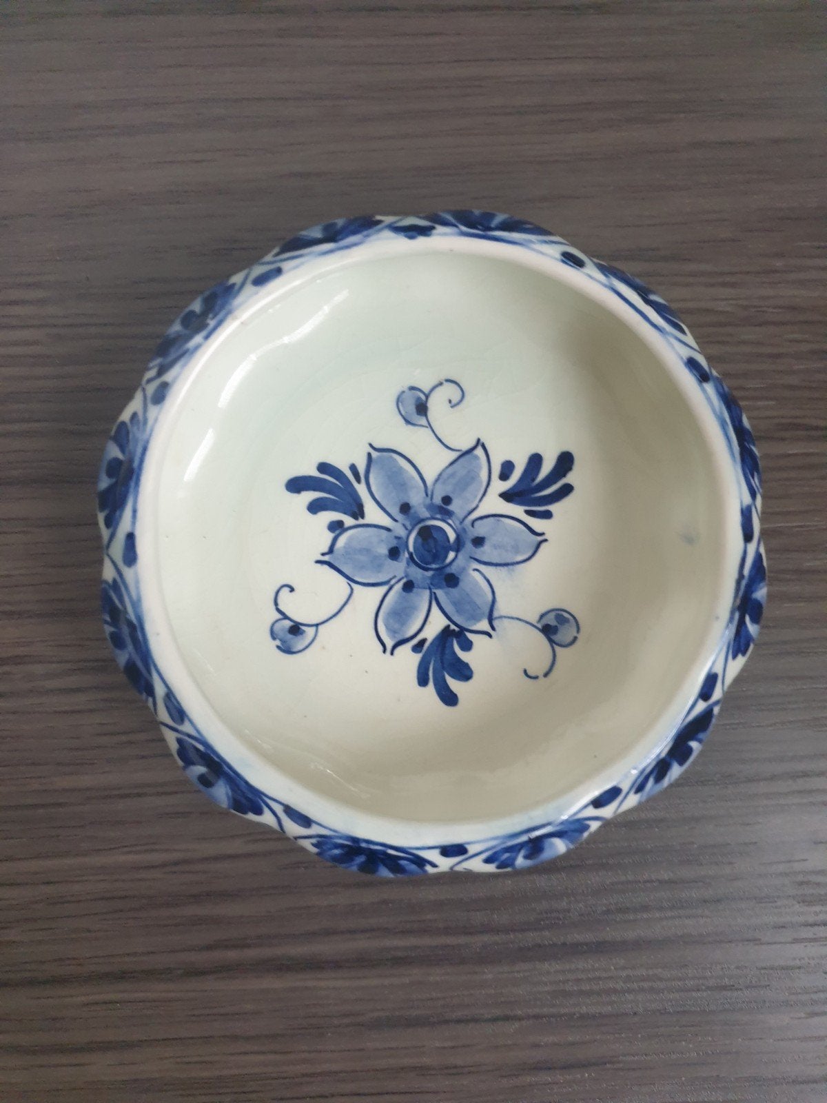 Delfts blauw klein schaaltje, Antiek en Kunst, Ophalen of Verzenden