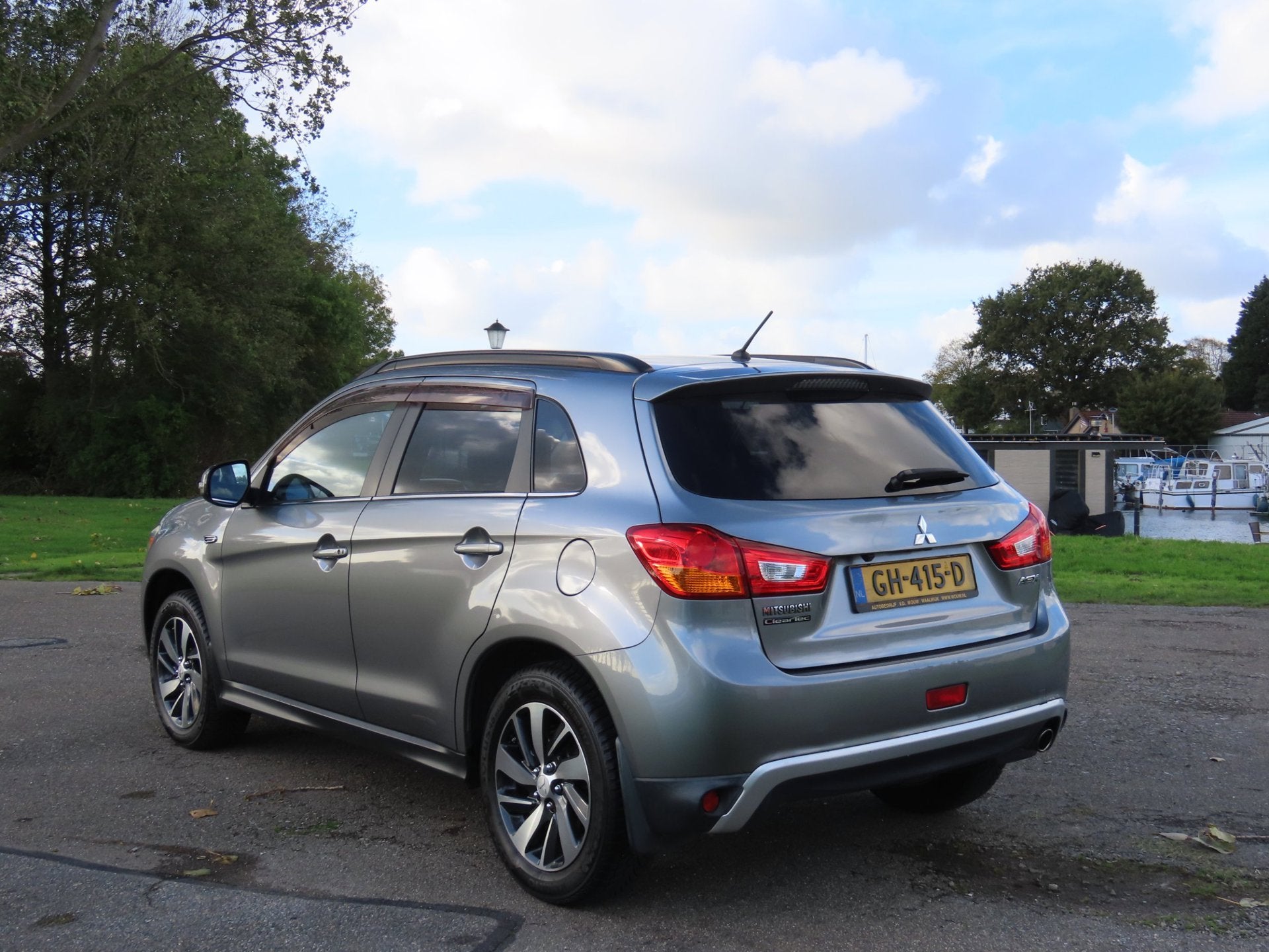 Mitsubishi ASX 1.6 Cleartec Intense+ *Camera *Navi *Cruise *, Auto's, Voorwielaandrijving, Stof, Gebruikt, Zwart