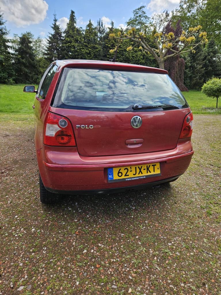 Volkswagen Polo 1.4 55KW AUT 2002 Rood, 74 pk, 49 €/maand, Origineel Nederlands, Particulier
