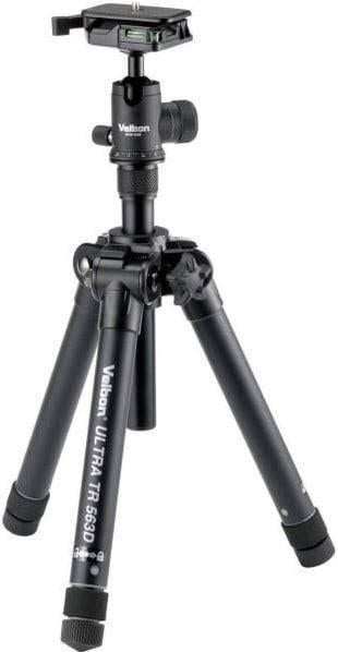 Velbon Ultra TR 563D Statief, Ophalen, Zo goed als nieuw, 150 tot 175 cm, Driepoot