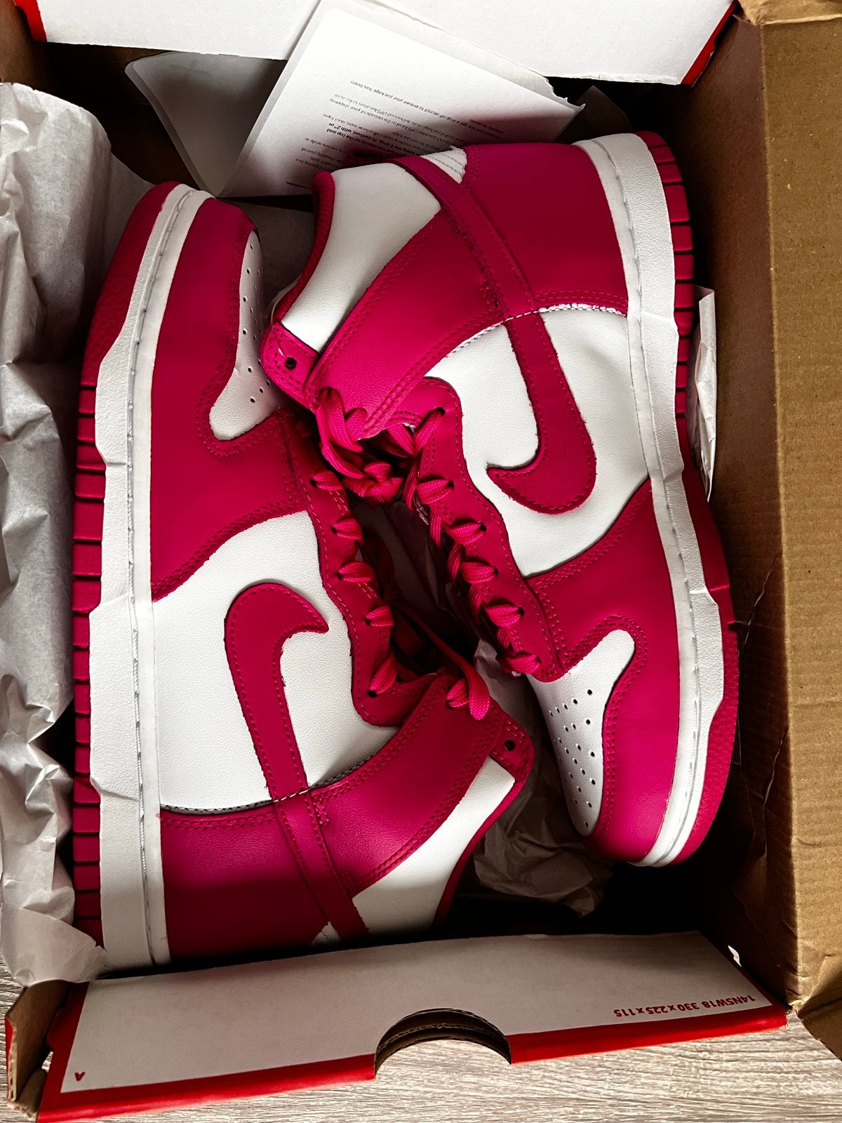 Nike Dunk High WMNS "Pink Prime" - Maat 40, Ophalen of Verzenden, Nieuw, Roze, Sneakers of Gympen