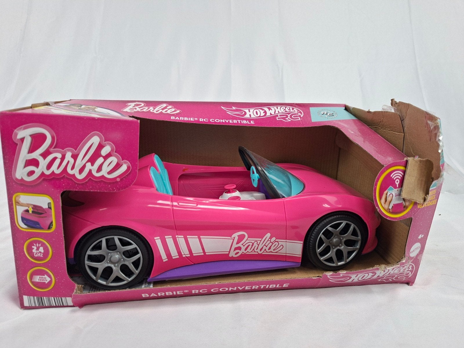 Barbie bestuurbare auto, -, -, Ophalen of Verzenden, Zo goed als nieuw