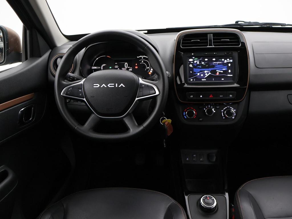 Dacia Spring 65 EXTREME 27 kWh + LEDER | CAMERA | LMV | APPL, Auto's, Dacia, Gebruikt, 4 stoelen, 220 km, Parkeersensor