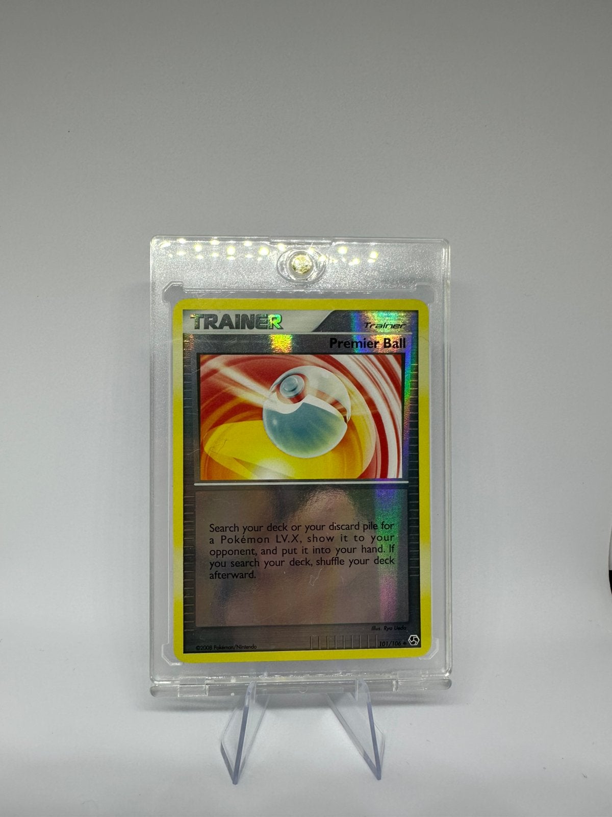 Premier Ball 101/106  Pokemon Great Encounters Reverse Holo, Ophalen of Verzenden, Zo goed als nieuw