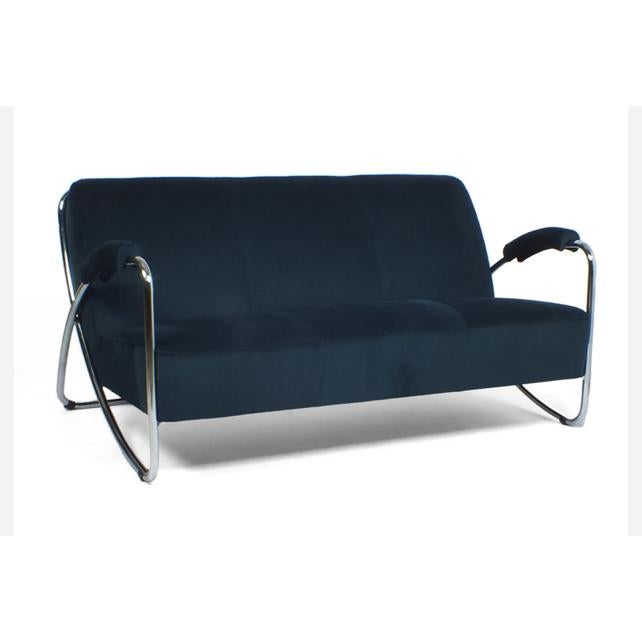 Bank model Vis Breunlin, Ophalen, Gebruikt, Tweepersoons, 75 tot 100 cm