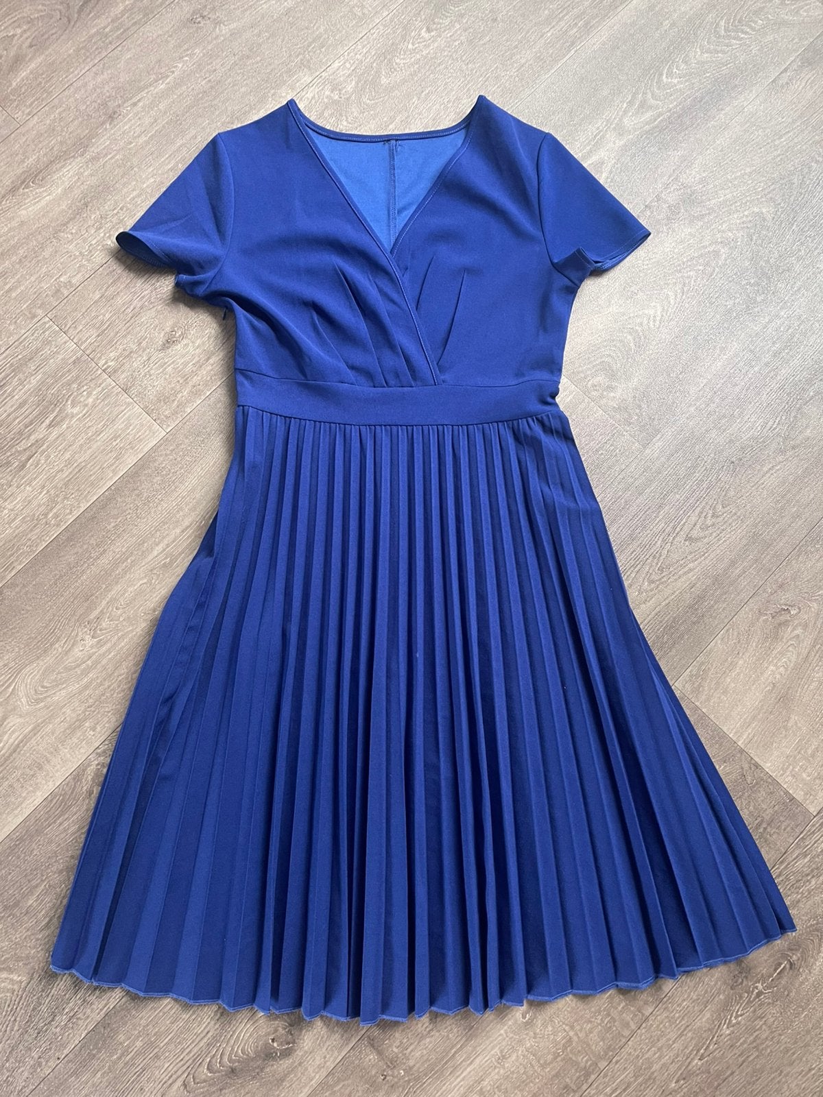 Blauwe jurk maat M, Kleding | Dames, Jurken, Maat 38/40 (M), Blauw, Ophalen of Verzenden, Zo goed als nieuw
