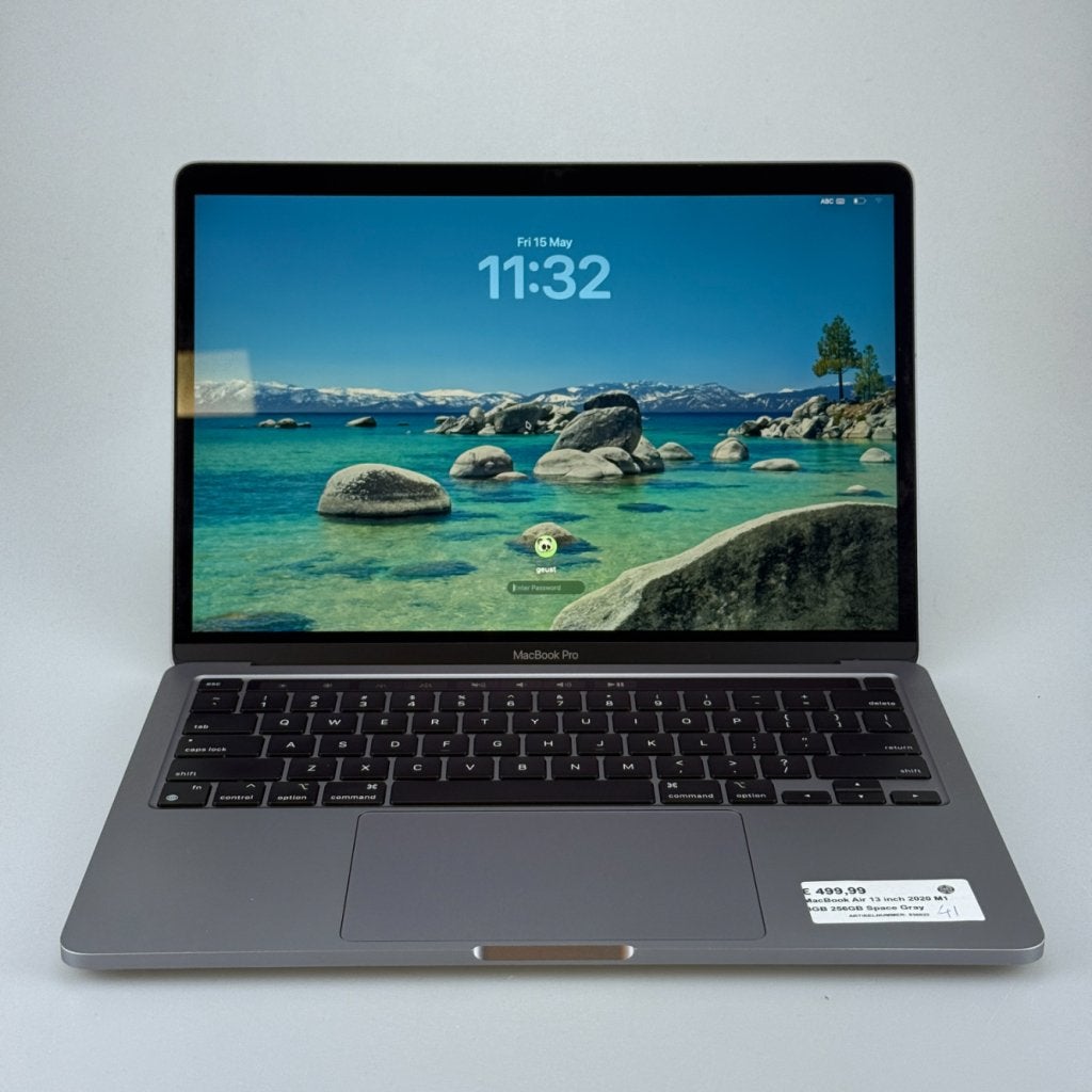 MacBook Pro 13 inch 2020 M1 8GB 256GB Space Gray, Apple, Zo goed als nieuw, Support@apple.com, One Apple Park Way
Cupertino, CA 95014
United States