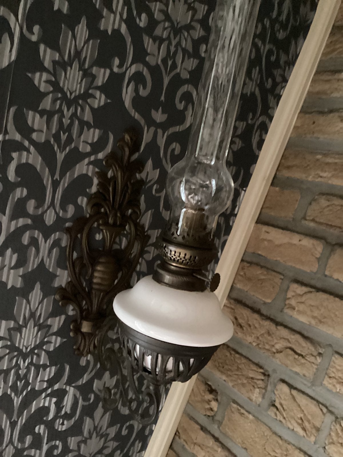 Olielamp, Huis en Inrichting, Ophalen, Gebruikt, Wandlamp