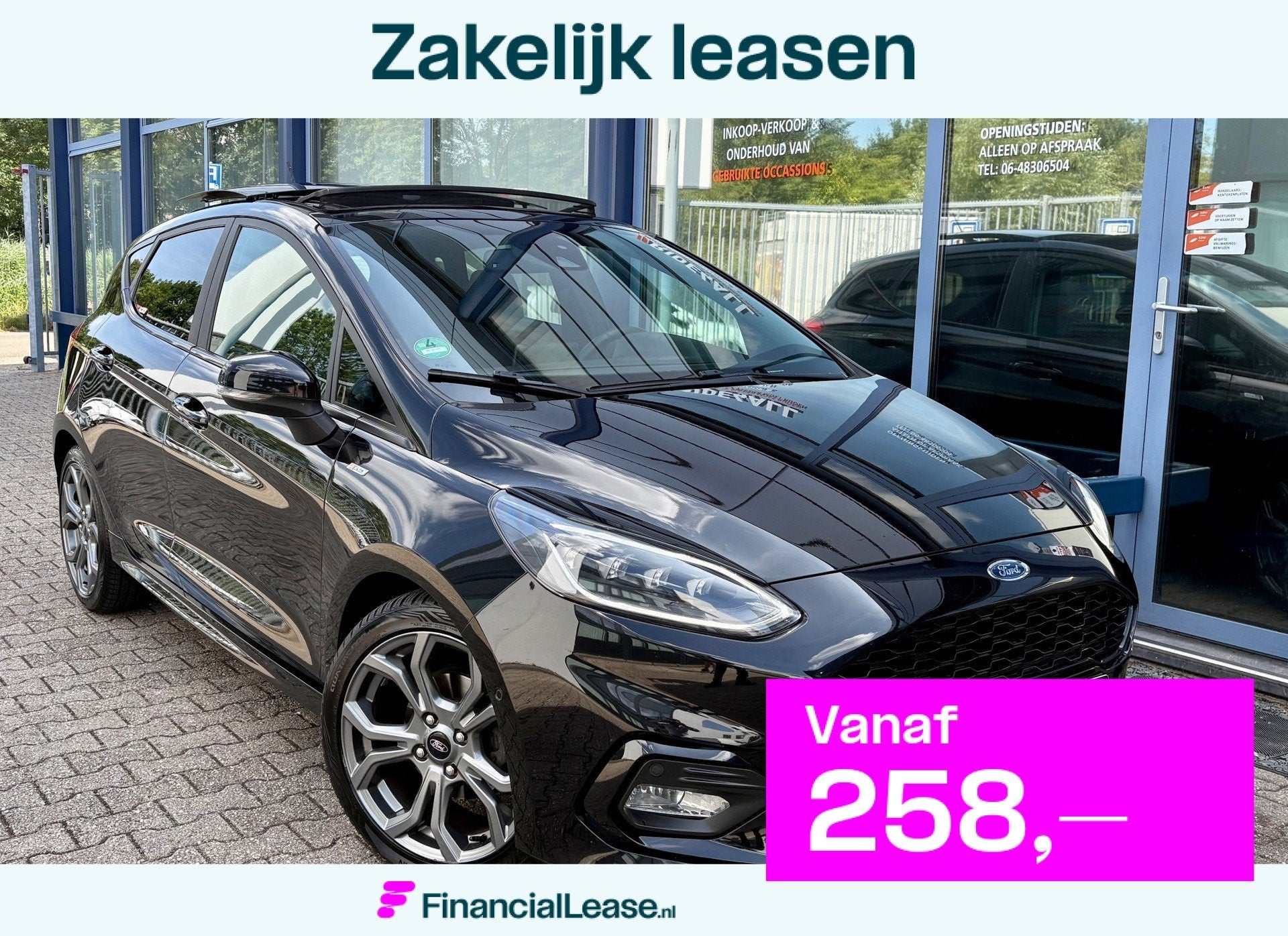 Ford Fiesta 1.0 EcoBoost ST-Line/PANORAMA/CAMERA/STOELVW, Voorwielaandrijving, Dealer onderhouden, Gebruikt, Automatische klimaatregeling