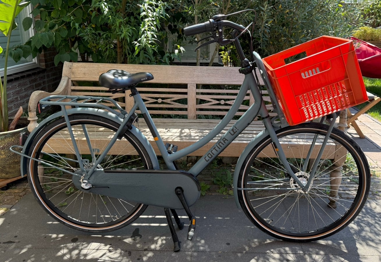 Cortina U4 transportfiets (maat 57) zgan, Fietsen en Brommers, Fietsen | Dames | Damesfietsen, Versnellingen, 56 cm of meer, Zo goed als nieuw