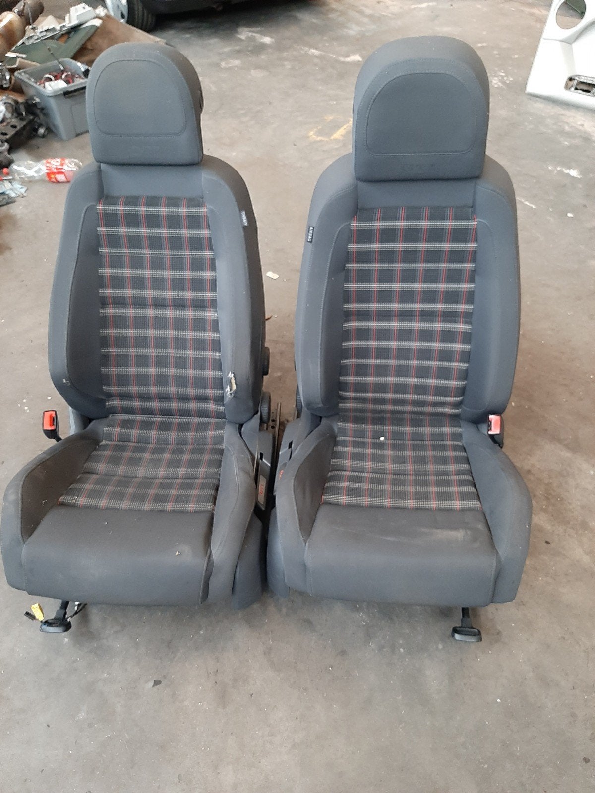 VW Golf 5 GTI stoelen + achterbank en deurpanelen, Ophalen, Gebruikt, Volkswagen