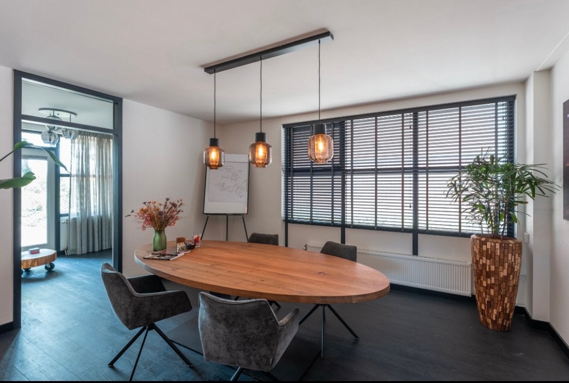 Hanglamp - zwart italiaans glas, Zwart, Ophalen, Zo goed als nieuw, Glas