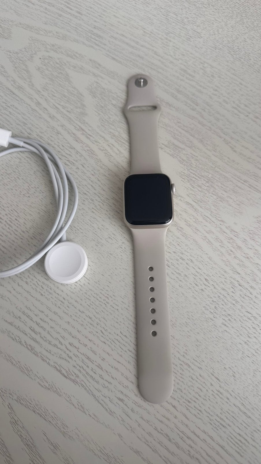 Apple watch SE3 2025 - Starlight - 40 MM, IOS, Ophalen of Verzenden, Zo goed als nieuw, Stappen