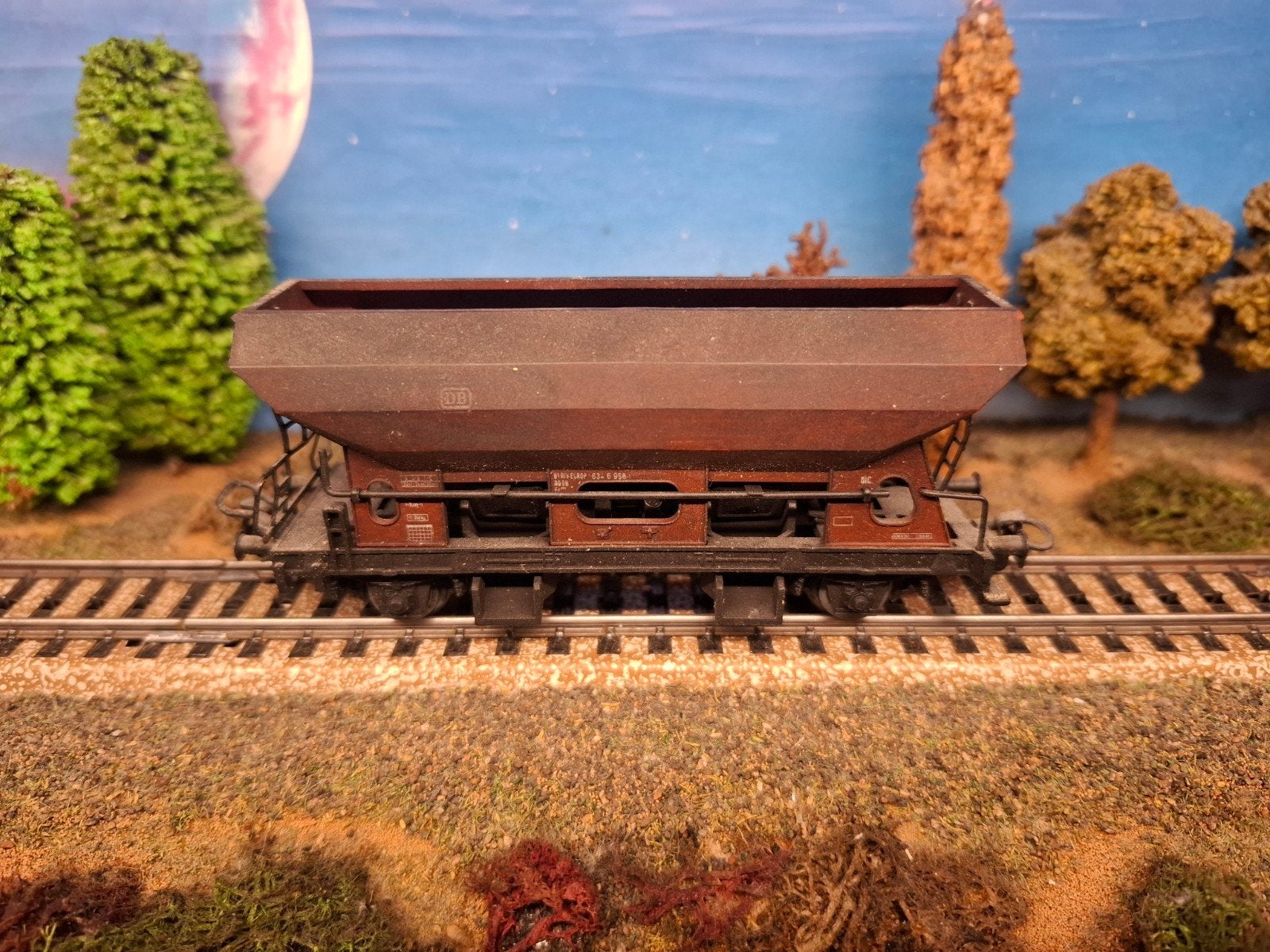 marklin stort wagon vies gemaakt in ho, Wisselstroom, Gebruikt, Wagon, Ophalen of Verzenden