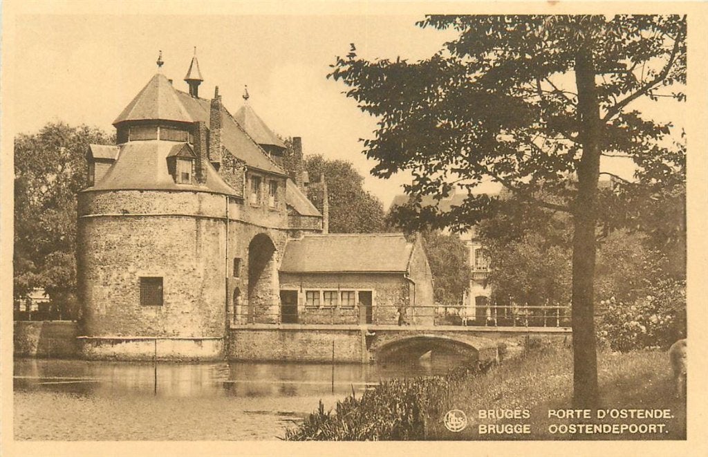 701-436-031 Brugge Oostendepoort, Ophalen of Verzenden, Voor 1920, Overig Europa
