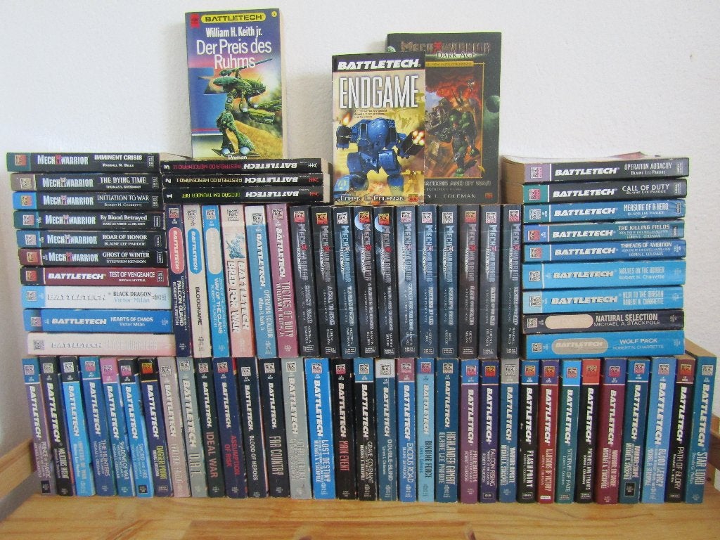 battletech boeken collectie, Verzenden, Zo goed als nieuw, Diverse auteurs