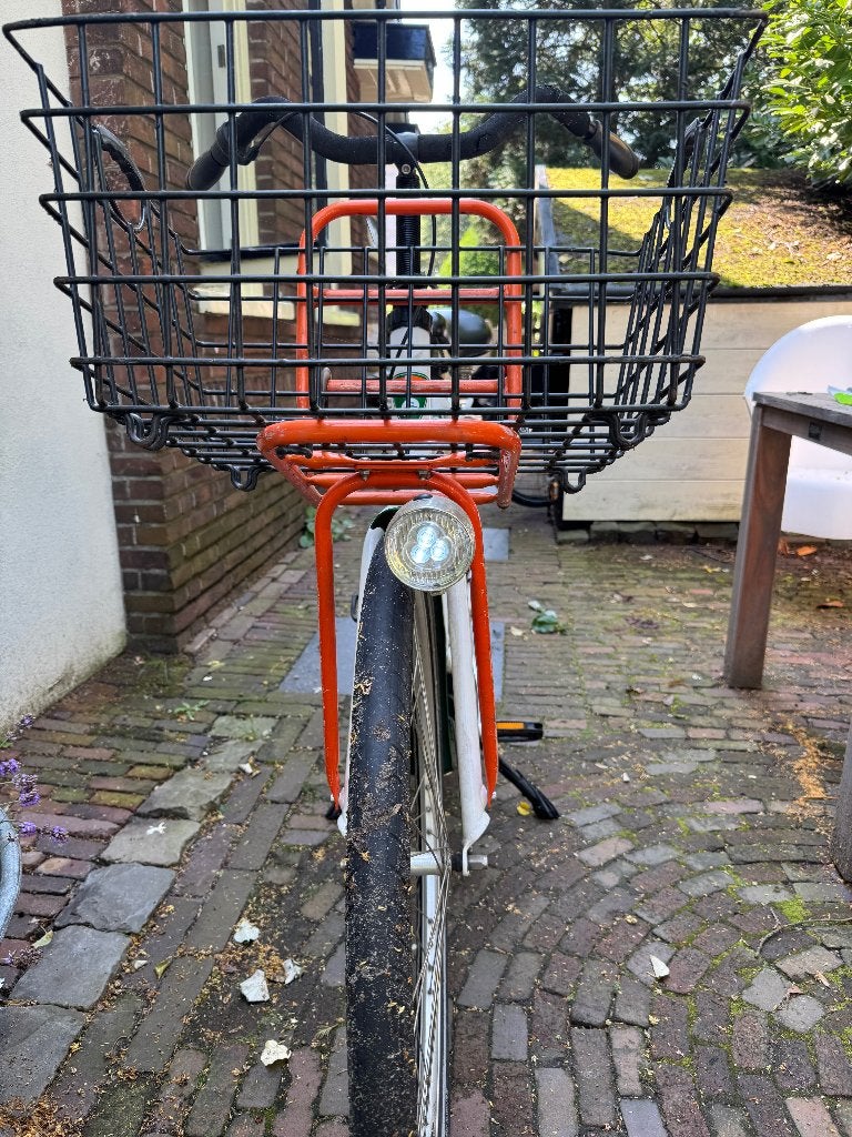 Batavus fiets met boodschappenmand, Fietsen en Brommers, Elektrische fietsen, 51 tot 55 cm, Ophalen, Gebruikt, Batavus