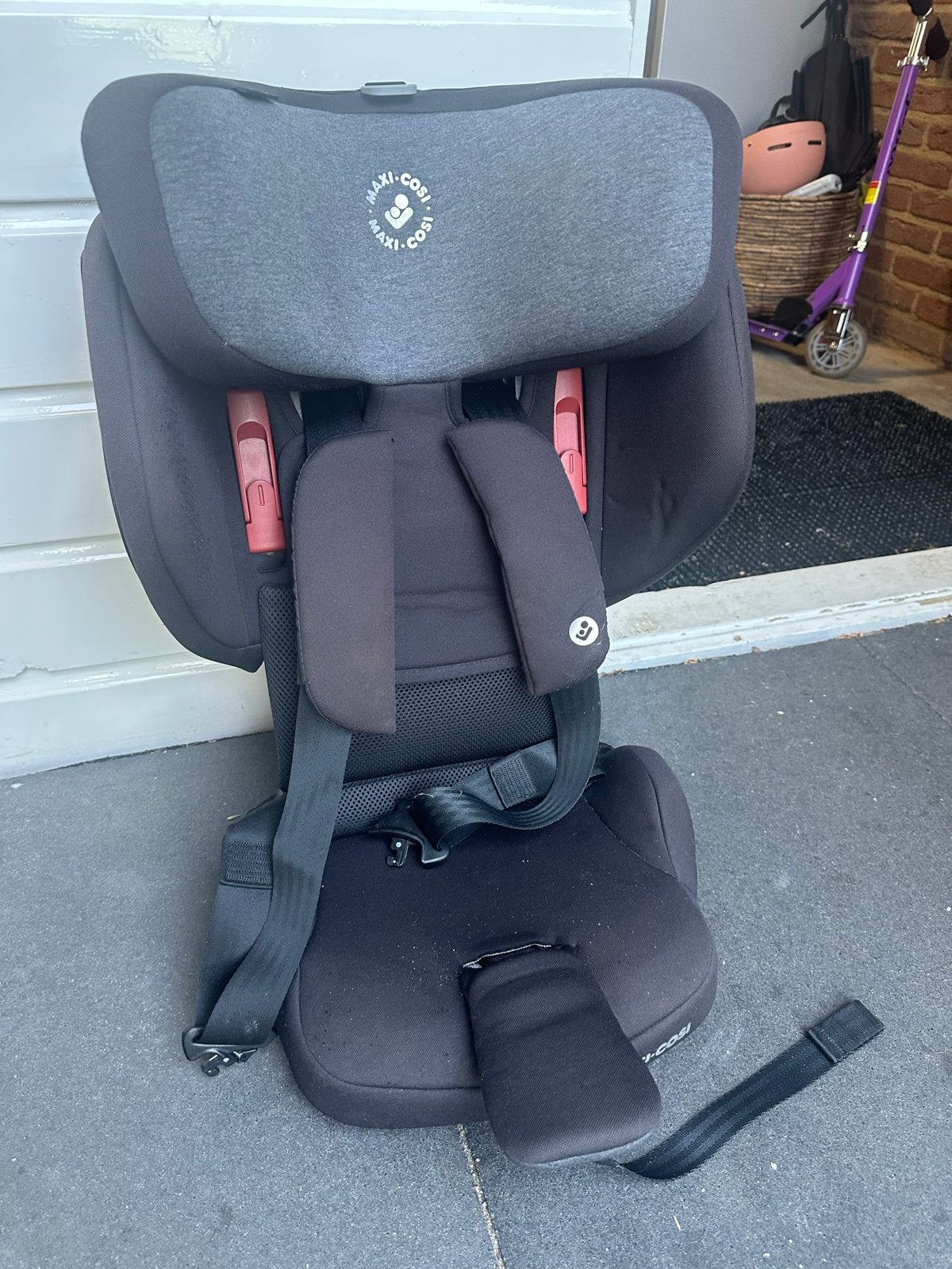 Maxi Cosi Nomad Authentic Black zwart - ideaal voor op reis, Verzenden, 9 t/m 18 kg, Maxi-Cosi, Gebruikt