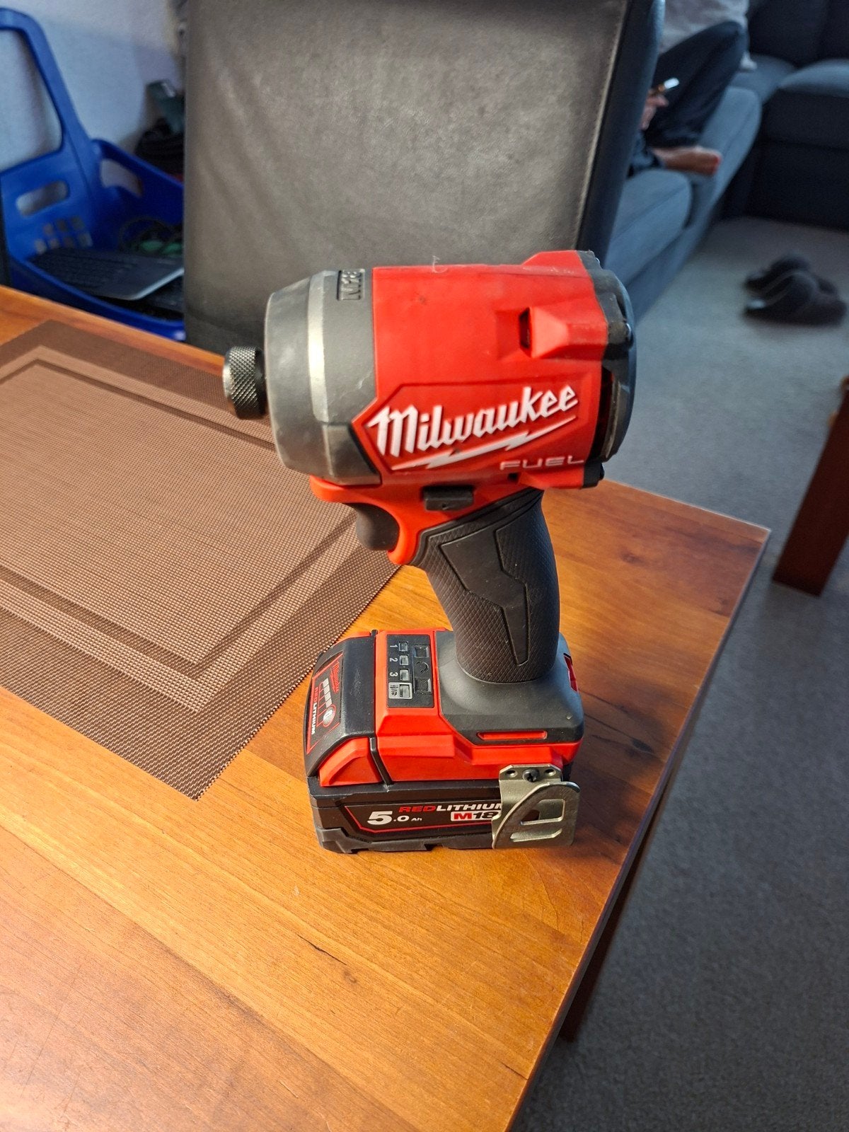 Milwaukee FID3, Ophalen, Zo goed als nieuw, Boor- en Schroefmachine, Variabele snelheid