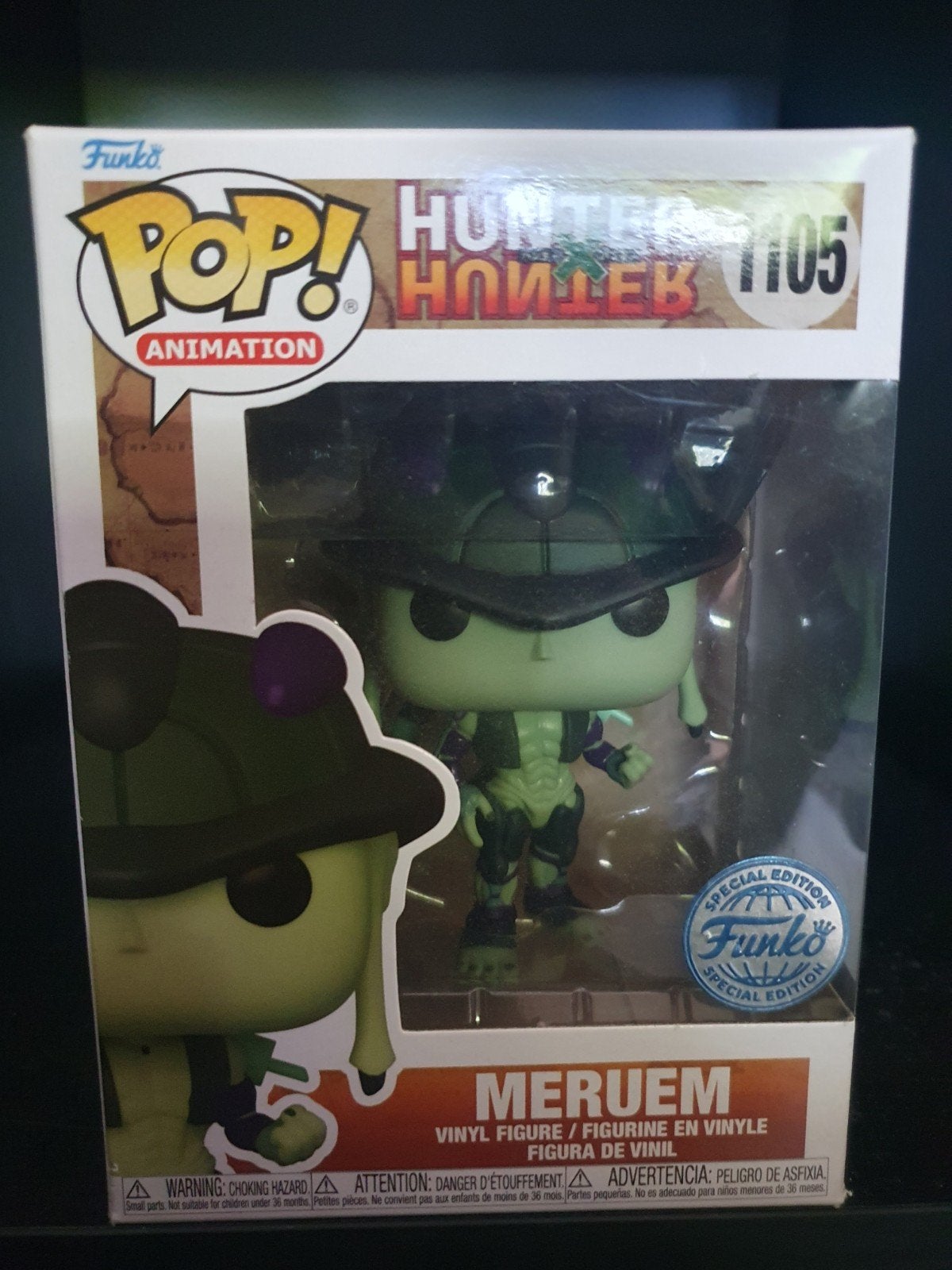 Funko Pop! Hunter x Hunter Meruem 1105 Special Edition, Ophalen of Verzenden, Zo goed als nieuw