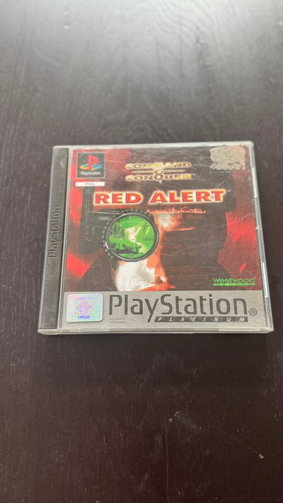 Command & Conquer Red Alert Ps1 IN GOEDE STAAT, 1 speler, Ophalen of Verzenden, Zo goed als nieuw, Strategie en Constructie