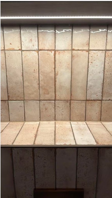 Wandtegels 6,5 x 20 Beige, Ophalen, Nieuw, Minder dan 20 cm, Minder dan 20 cm