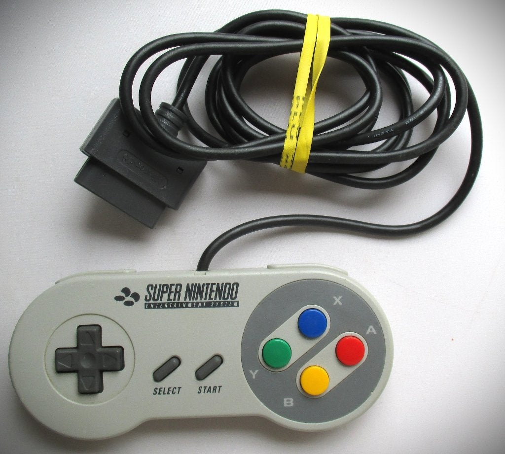 Super Nintendo Controller - Origineel SNES Gamepad~Controler, Ophalen of Verzenden, Zo goed als nieuw, Super NES, Overige controllers
