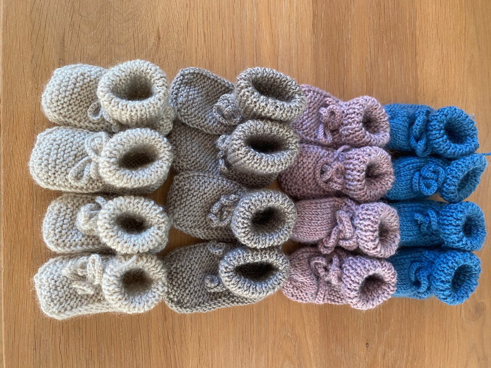Merino wollen baby slofjes sokjes, Kinderen en Baby's, Babykleding | Schoentjes en Sokjes, Ophalen of Verzenden, Nieuw, Jongetje of Meisje