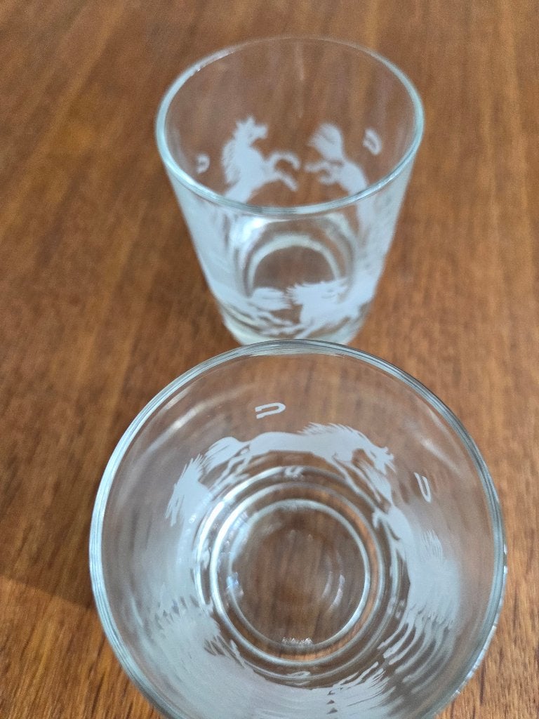 Twee glaasjes uit Frankrijk, Ophalen of Verzenden, Nieuw, Borrel- of Shotglas