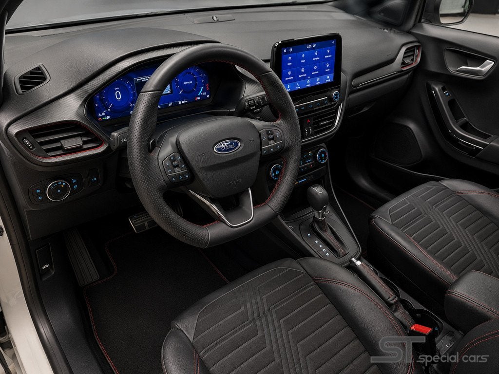 Ford Puma 1.0 EcoBoost ST-Line X|Full option|Trekhaak, Auto's, Ford, 125 pk, Zwart, Met garantie (alle), 1226 kg