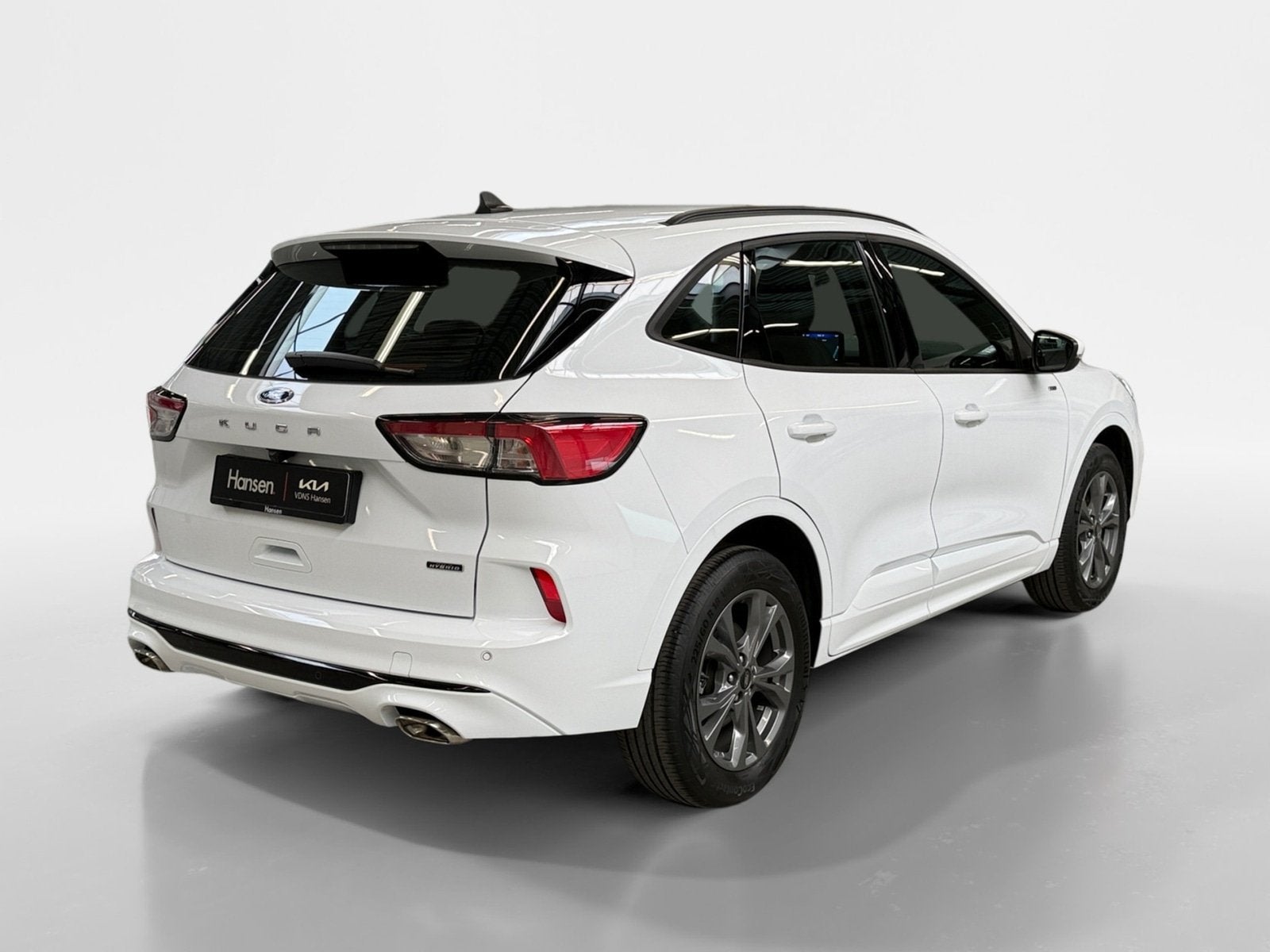 Ford Kuga 2.5 PHEV ST-Line I Winterpakket I Carplay I Camera, Auto's, Gebruikt, Euro 6, 4 cilinders, Wit