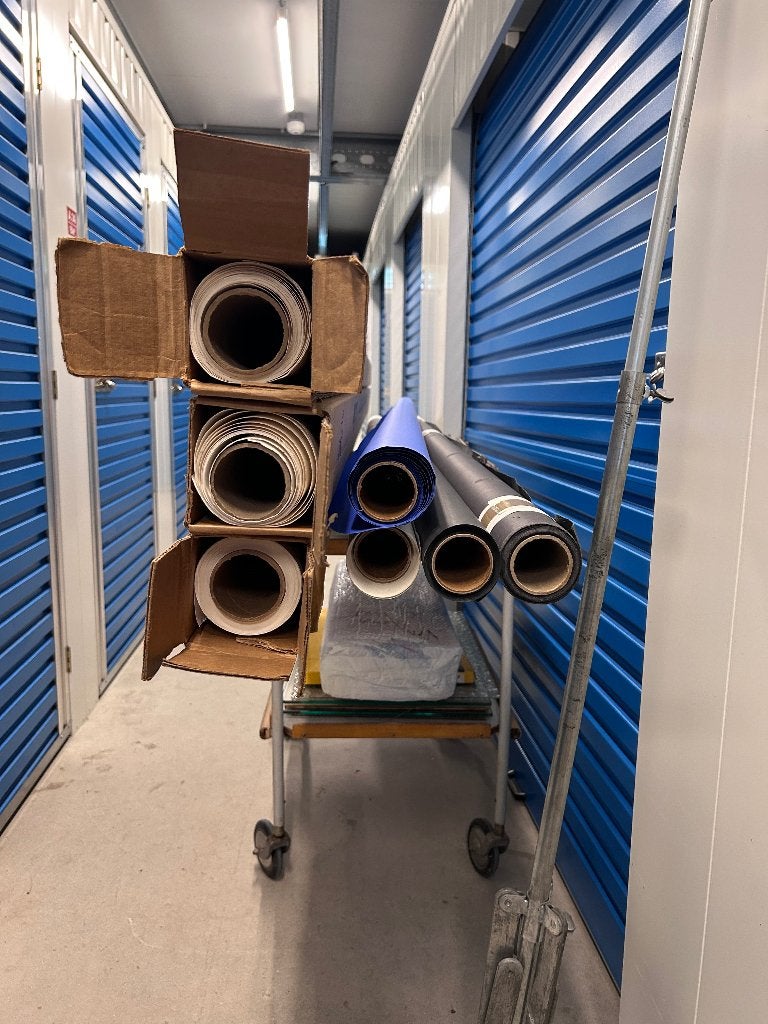 Diverse achtergrondrollen voor fotostudio, Audio, Tv en Foto, Fotografie | Fotostudio en Toebehoren, Ophalen, Gebruikt, Overige merken