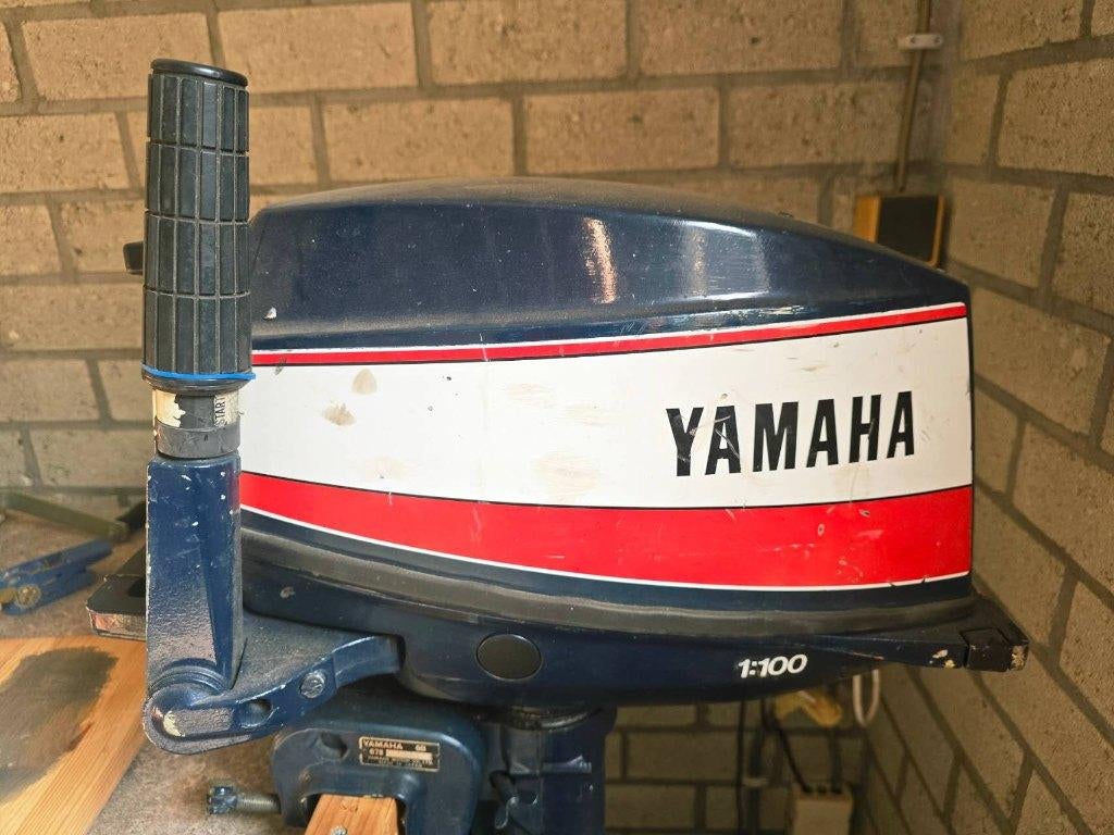 Yamaha 6B 6PK 2-takt buitenboordmotor, Watersport en Boten, Ophalen, Gebruikt, Motor en Techniek, Motorboot