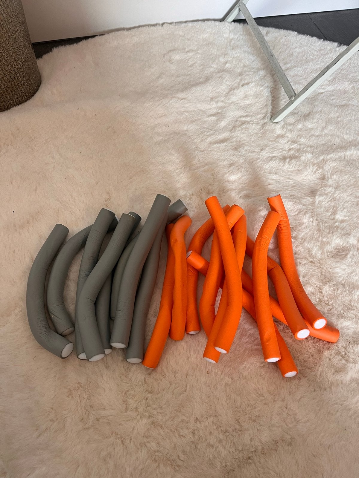 19 Papiotten - Flexibele Krullers voor Prachtige Krullen, Ophalen, Gebruikt, Overige typen