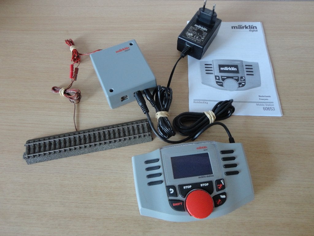 Märklin 60653  Mobile Station, Hobby en Vrije tijd, Wisselstroom, Verzenden, Overige typen, Zo goed als nieuw