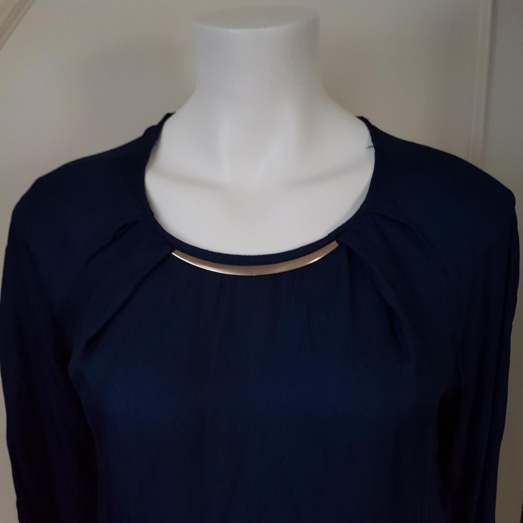 Nieuwe blouse Zara donkerblauw S 36 navy, Kleding | Dames, Blauw, Zara, Nieuw, Ophalen of Verzenden