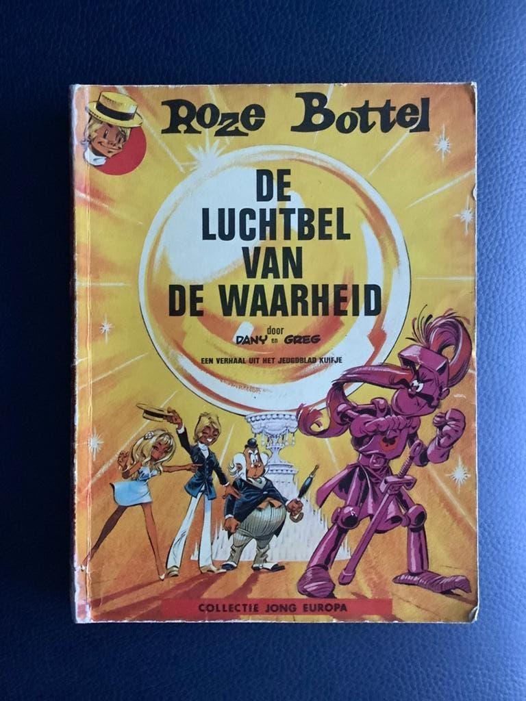 Roze Bottel - De luchtbel van de waarheid, Boeken, Stripboeken, Eén stripboek, Ophalen of Verzenden, Gelezen