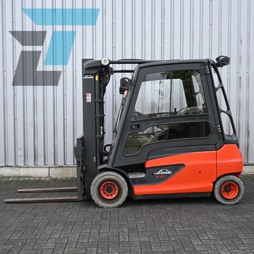 Linde E30L-01 Elektrische Heftruck (bj 2018), Zakelijke goederen, Machines en Bouw | Heftrucks en Intern transport, 3000 tot 4000 kg