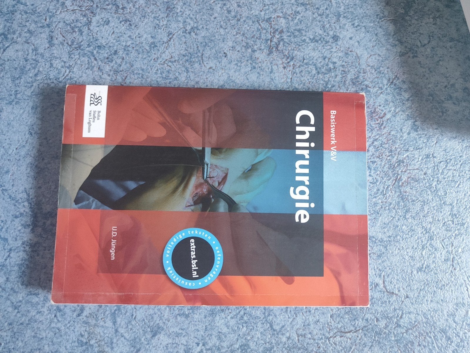 Chirurgie - Basiswerk V&V - J.D. Jungen, Boeken, Gelezen, Ophalen of Verzenden, MBO, J.D. Jungen