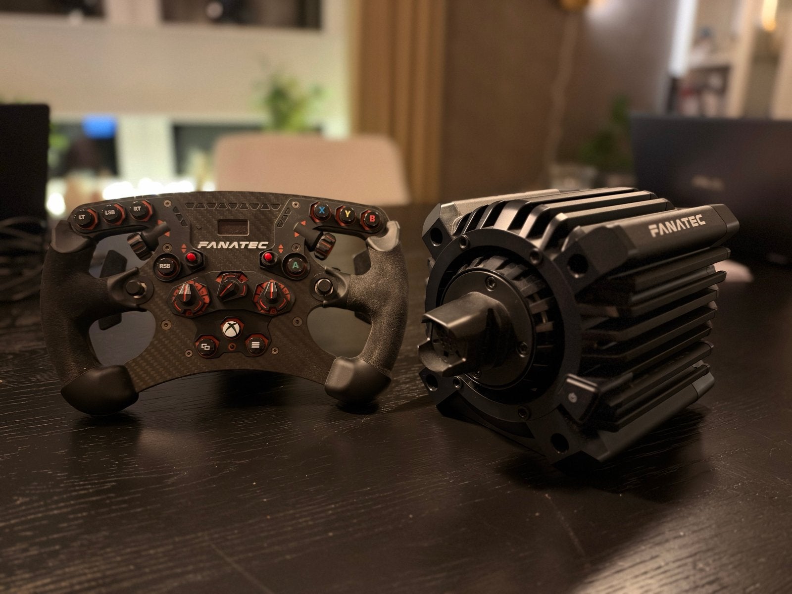 Fanatec Sim Racing Set - Direct Drive Basis en Stuur, Racestuur, Direct drive, Ophalen of Verzenden, Zo goed als nieuw