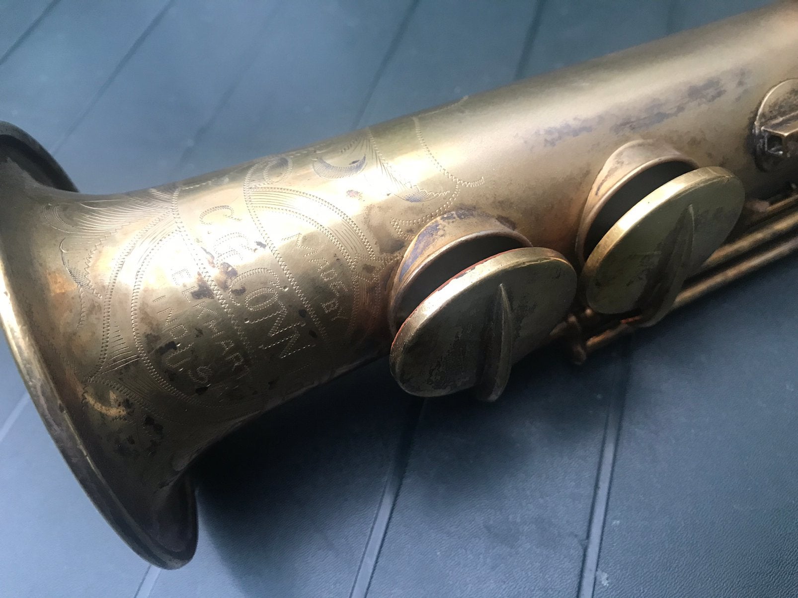 CONN SOPRAAN SAXOFOON, Ophalen of Verzenden, Gebruikt, Sopraan, Met koffer
