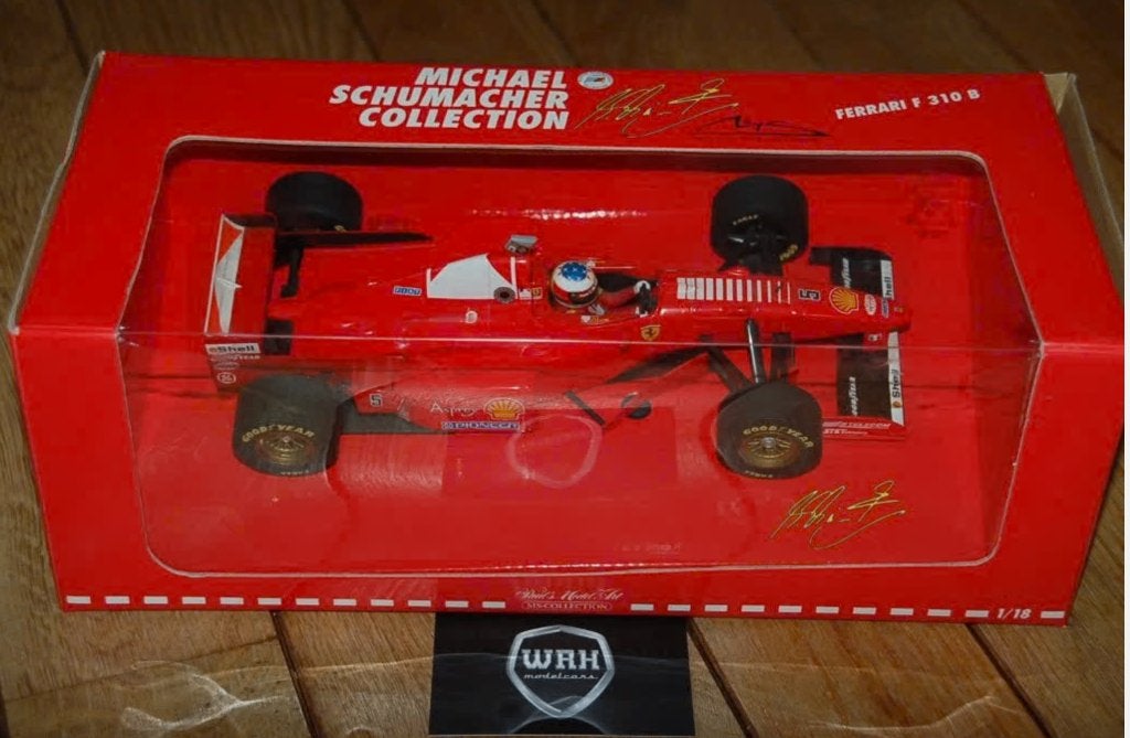 1:18 FERRARI F1 F310B SCHUMACHER Minichamps SEE INFO WRH, Verzenden, Zo goed als nieuw, Auto, Hot Wheels