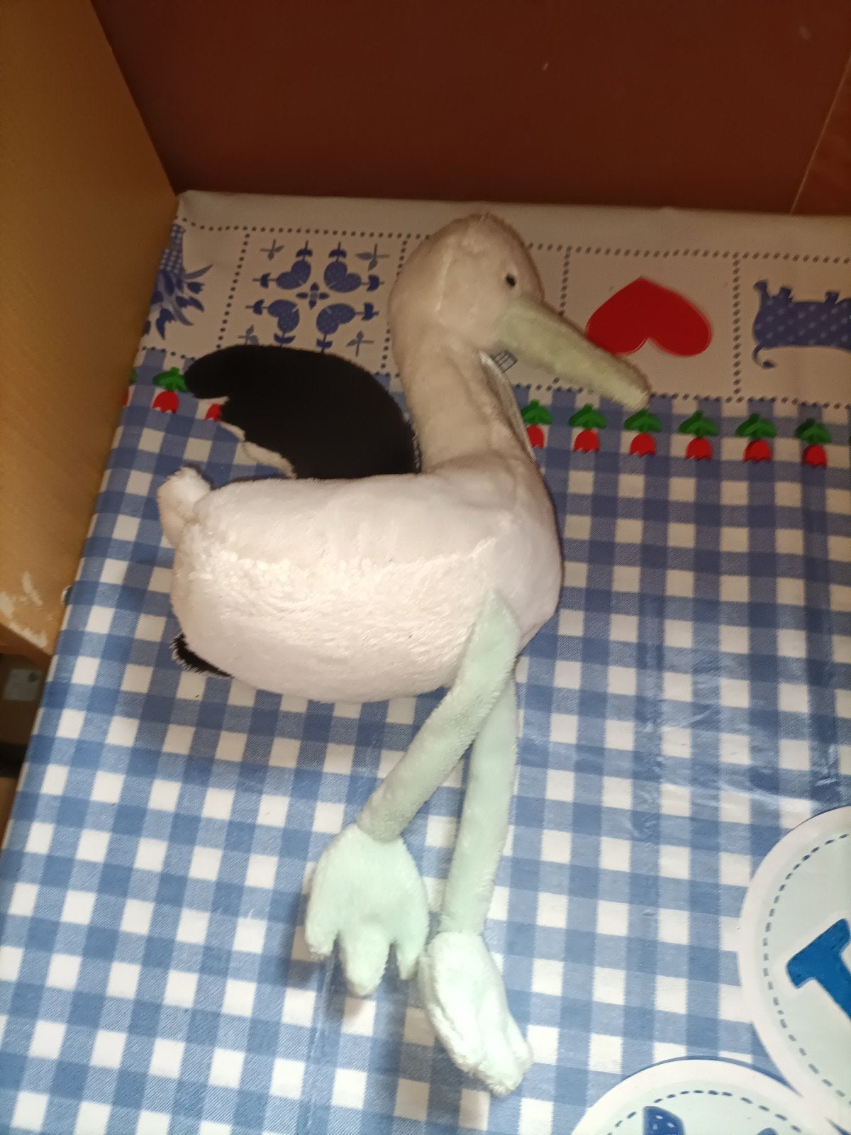 Happy Horse ooievaar knuffel Stan, Ophalen of Verzenden, Zo goed als nieuw