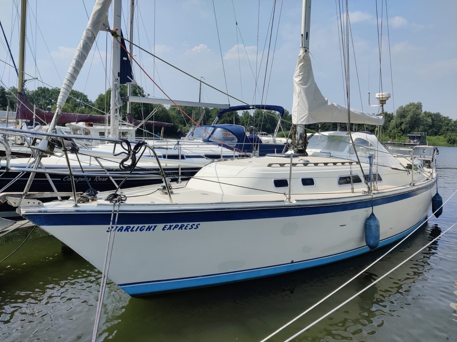 Oday 37 Zeiljacht: Ruim, Degelijk en Recentelijk Geüpgraded, Watersport en Boten, Ophalen, Overige merken, Gebruikt, 29 pk