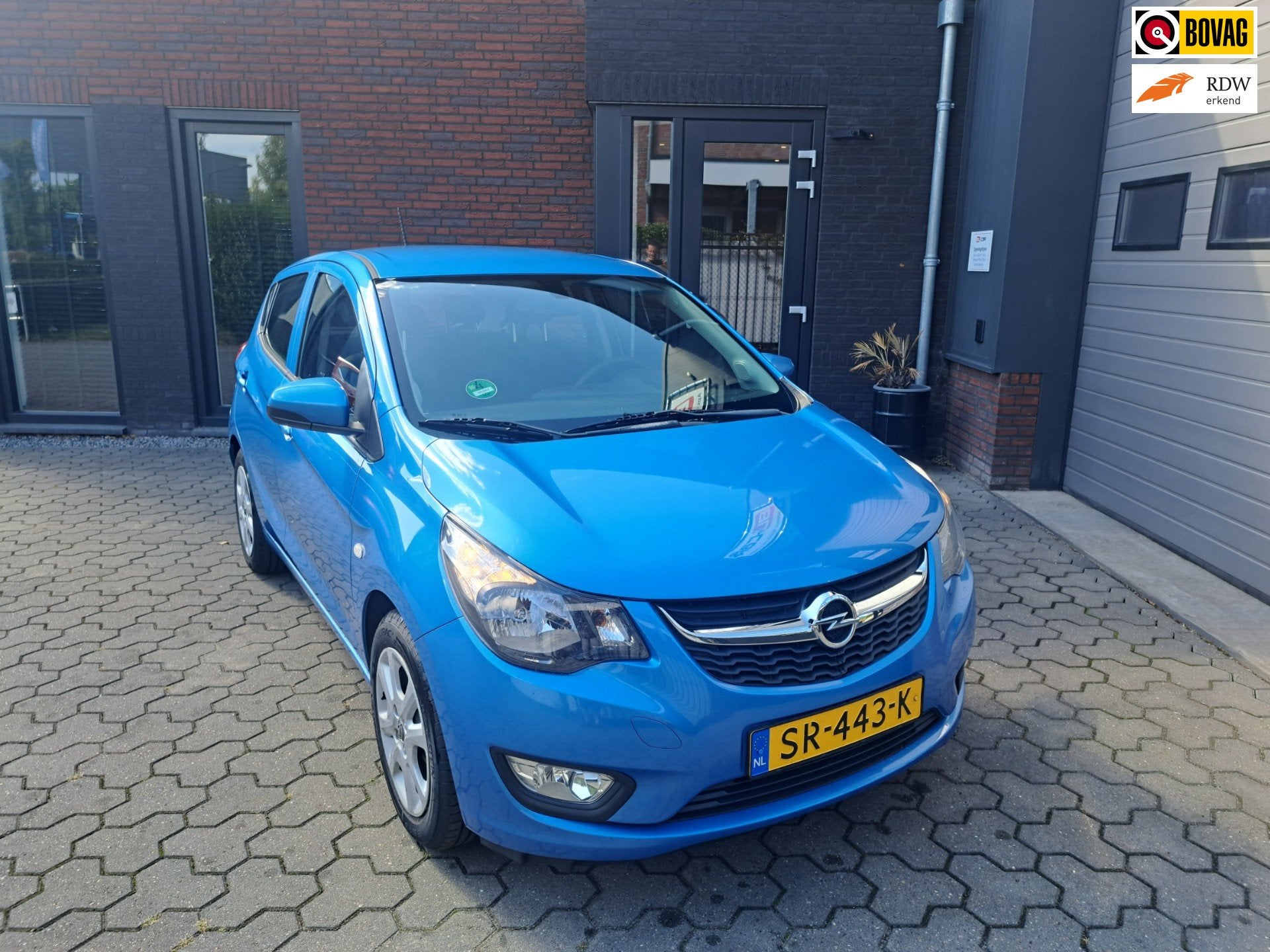 Opel KARL 1.0 ecoFLEX Edition, Auto's, Voorwielaandrijving, 839 kg, Stof, Blauw